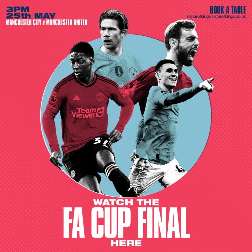 FA CUP FINAL: MANCHESTER UNITED V MANCHESTER CITY
