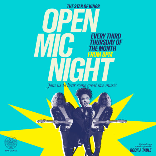 The Star of Kings Open Mic Night