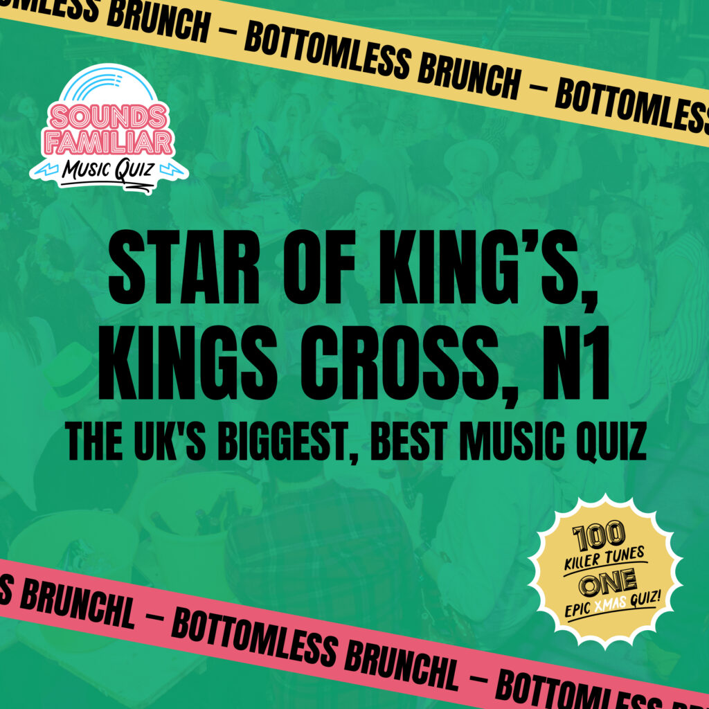 Sounds Familiar Music Quiz – Bottomless Brunch